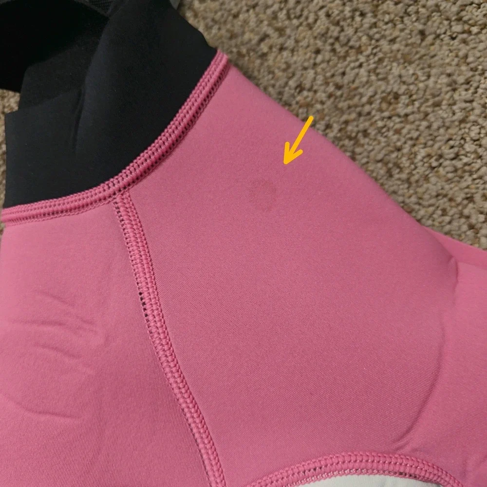 NWT Roxy Syncro Girls Size 6 Pink Grey‎ Shorty Wetsuit 2/2mm ARJW503001